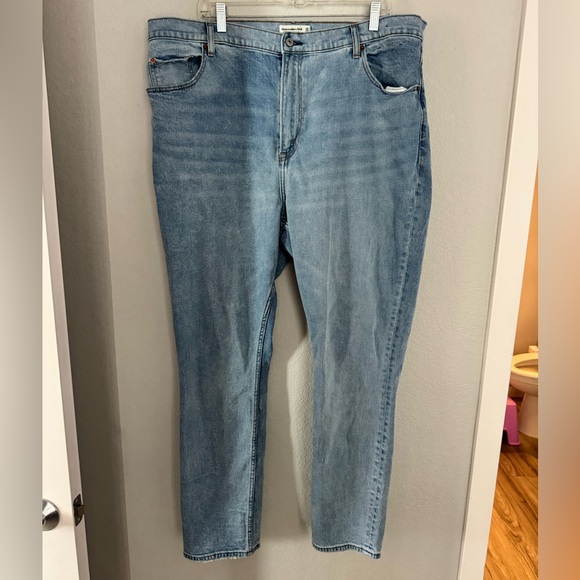 Abercrombie & Fitch Denim - Curve Love 90s Slim Abercrombie Plus Size Jeans 20